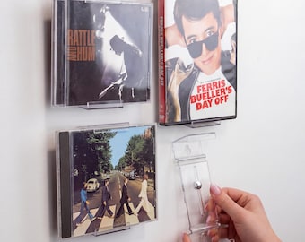 Adjustable DVD, Blu-Ray, Game, 45 Record Wall Mount or Shelf