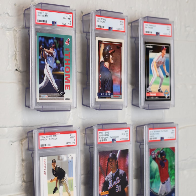 Graded Trading and Sports Card Cardmount™ Wall Mount & Shelf Etsy