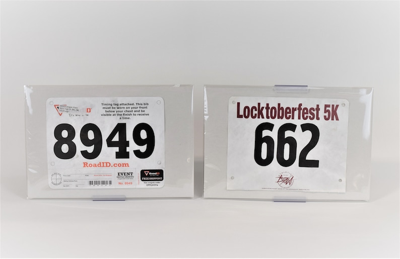 BibMount™ Race Bib Frame Display Invisible and Adjustable Wall Mount or Shelf Stand. image 6