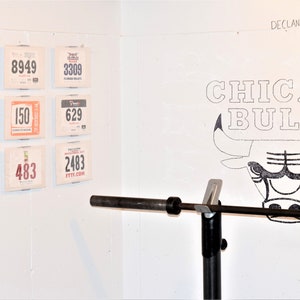 BibMount™ Race Bib Frame Display Invisible and Adjustable Wall Mount or Shelf Stand. image 4