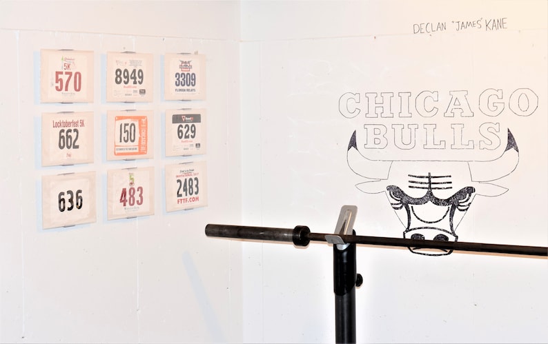 BibMount™ Race Bib Frame Display Invisible and Adjustable Wall Mount or Shelf Stand. image 4