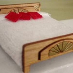 Art Deco Double Bed - Kit - Quarter Scale