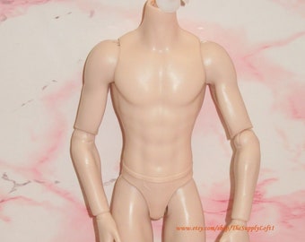 DIY OOAK Replacement Doll Body “E” Jointed Articulated 2ct Doll Making  Caramel (E)
