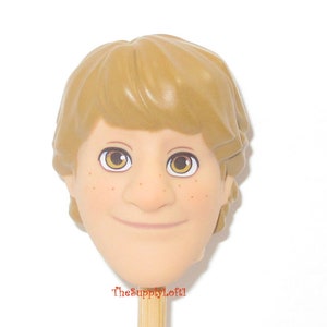 New Disney Kristoff Doll Head from Frozen II Set for Customization Repaint Reroot OOAK Replacement Parts Repair TheSupplyLoft1