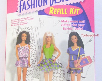 Vintage New Barbie Doll Fashion Designer Refill Kit Sealed Mattel - GIFT Collectible TheSupplyLoft1