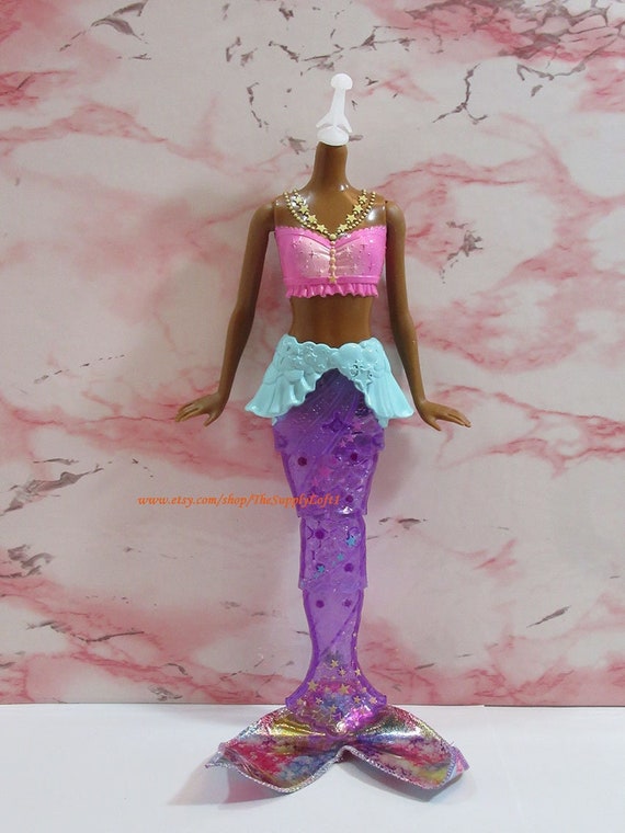 New Mermaid Sparkle Lights Dreamtopia Barbie Doll Body AA for Customization  OOAK Repaint Replacement Parts Repair Thesupplyloft1 