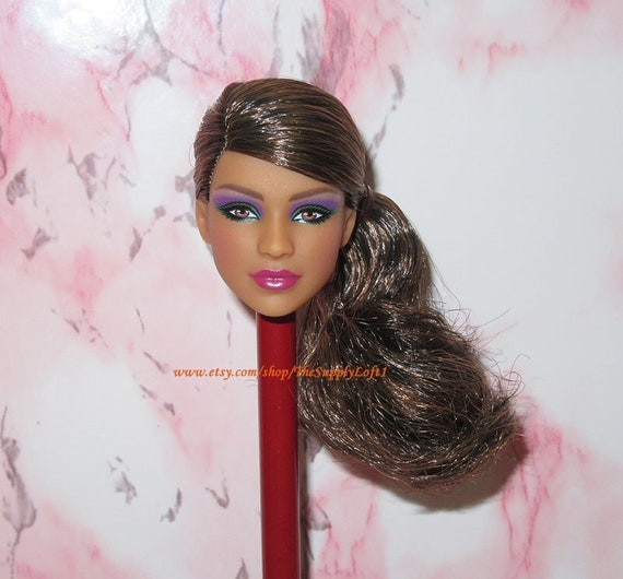 New Barbie Looks 12 Doll Head From Signature Mtm Curvy Body for