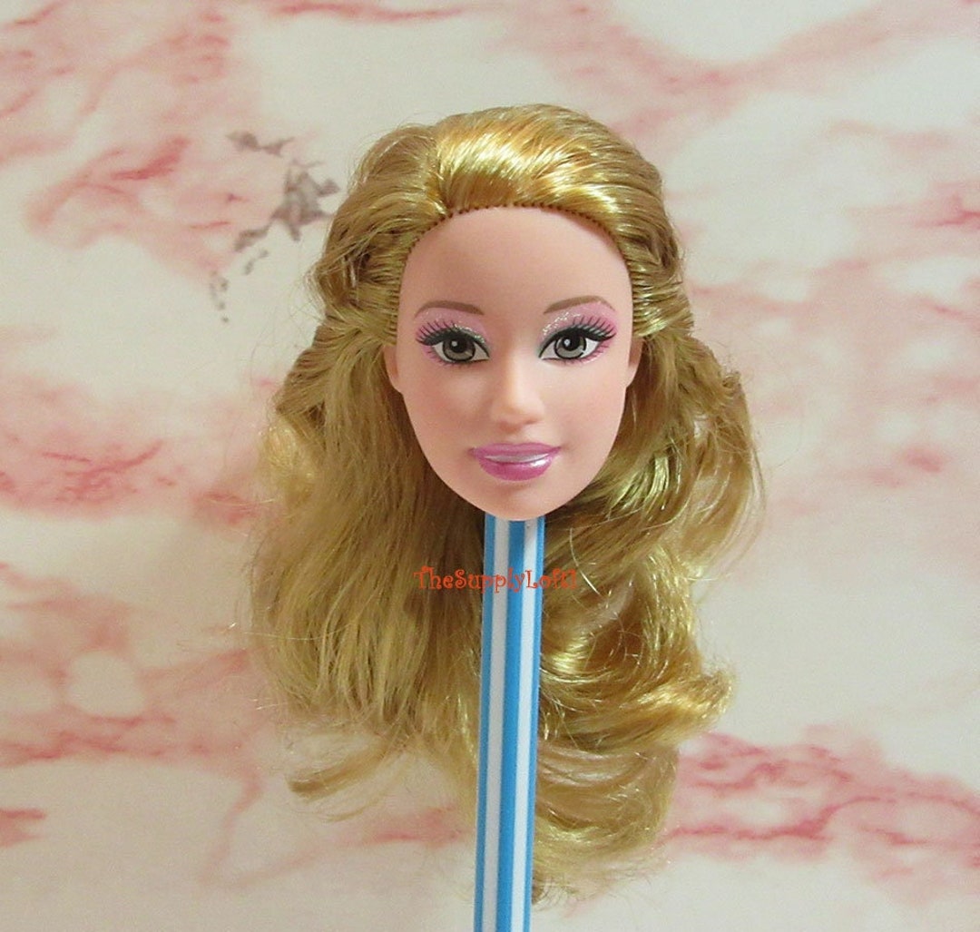 New Barbie Looks 12 Doll Head From Signature Mtm Curvy Body for  Customization OOAK Repaint Reroot Replacement Repair Parts Thesupplyloft1 