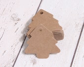 20 piece, Christmas tree, Christmas gift tags, pendants, paper, kraft paper, DIY, label, craft, gift, Christmas, birthday, wedding