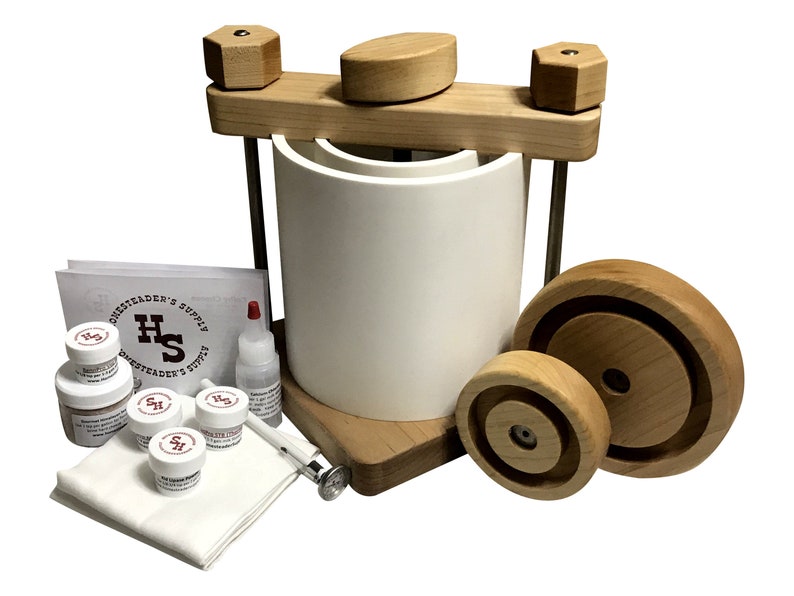 Kit de fabrication de fromage à pâte dure Etsy
