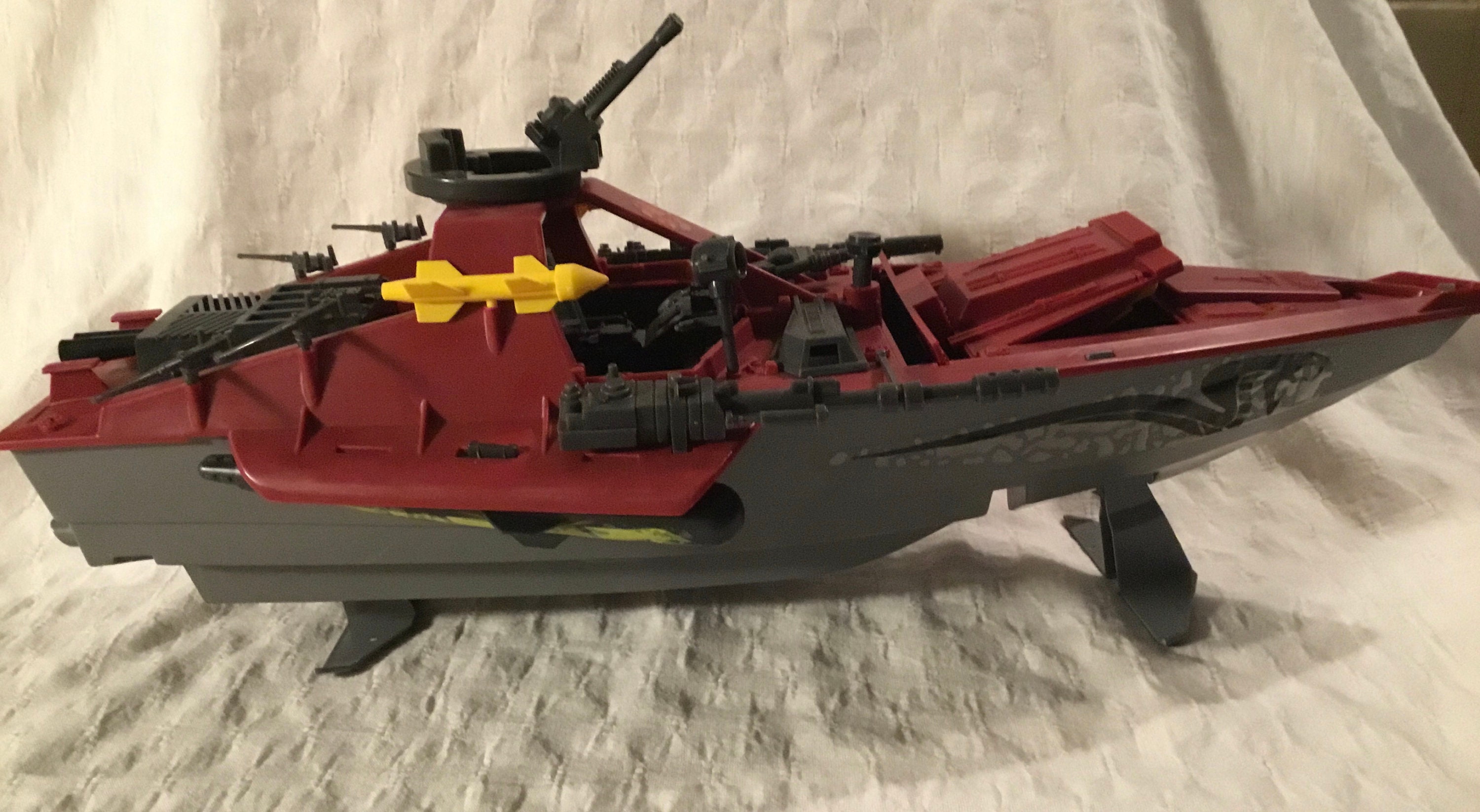 1985 Hasbro GI Joe Cobra Hydrofoil Pamphlet Toy Pretend Play