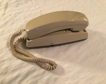 1996 Cortelco ITT push button desk phone landline USA nostalgic electronic