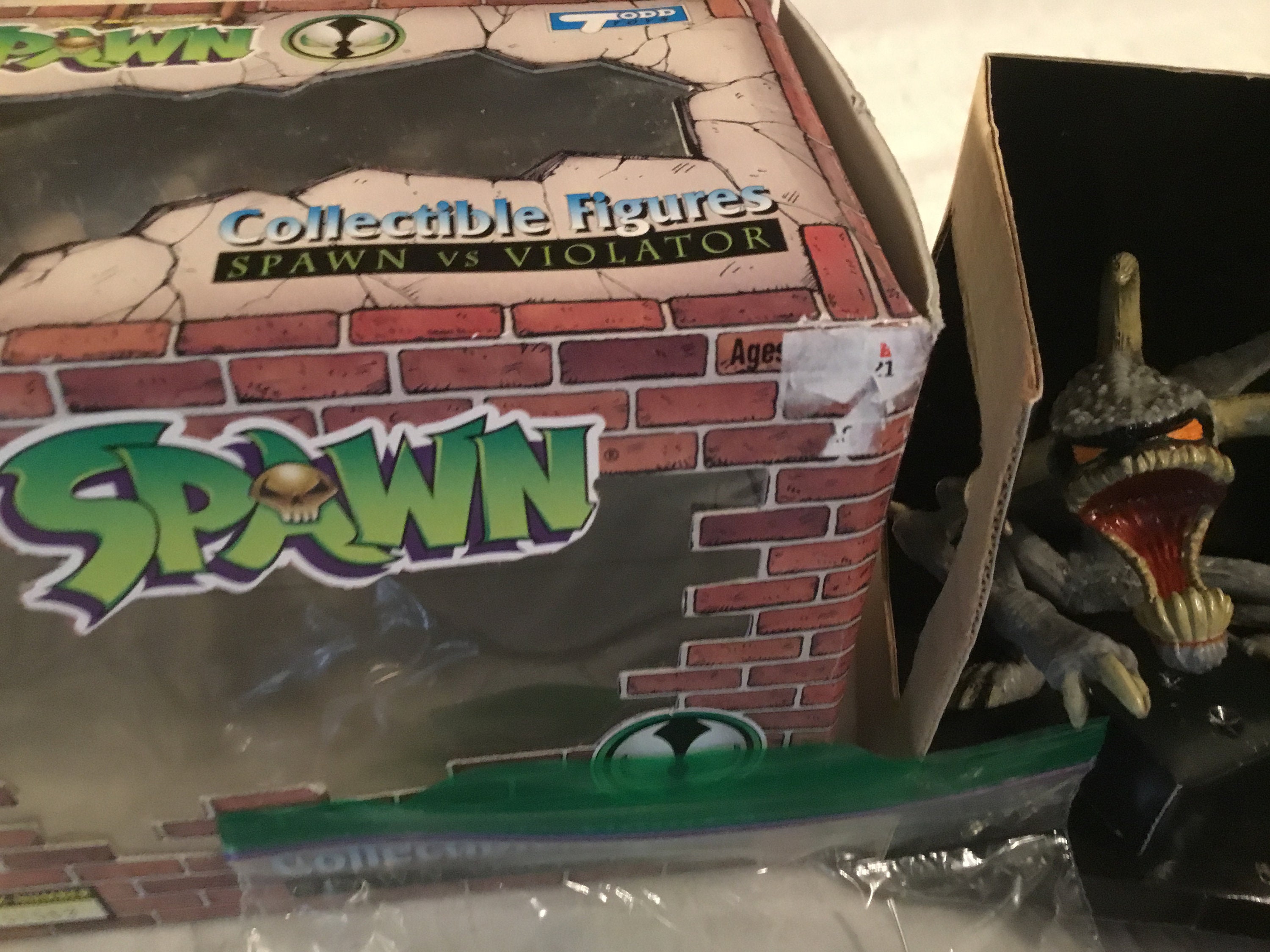1994 Spawn VS Violator TODD Toys Collectible Figures #51563 Opened