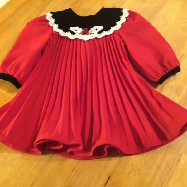 Baby Girl Christmas Dress 12 Month Etsy