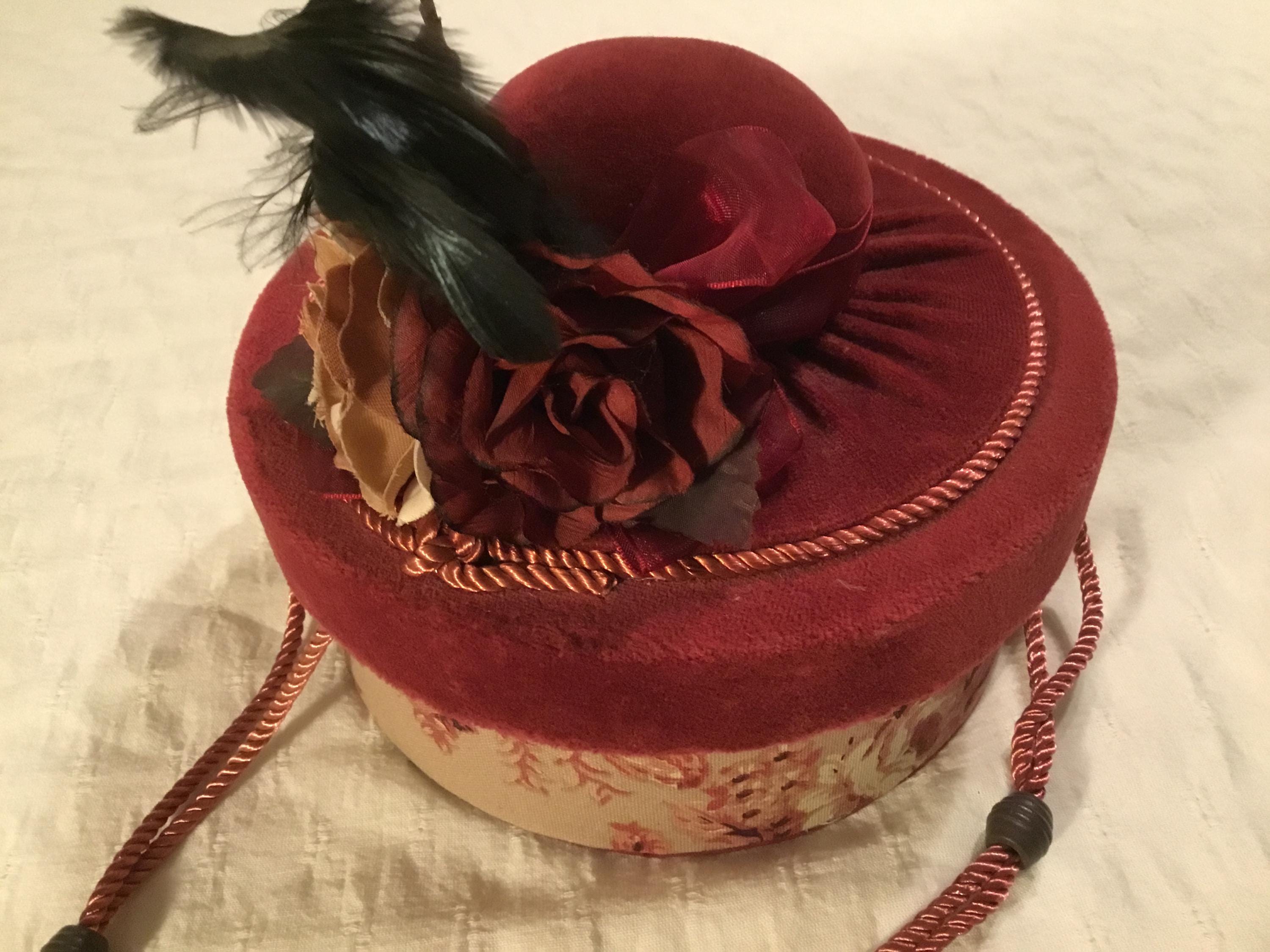 Bearington Collection Victorian Hat Box – Vintage 3 1/4 x 7 1/2 il_fullxfull.1185513064_3jaj.jpg main image 3