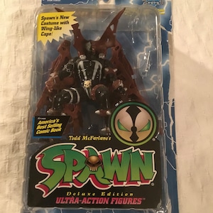 1994 Spawn II Todd Mc Farlane 10121 ultra action figure deluxe edition complete package partially open toy pretend play imagination