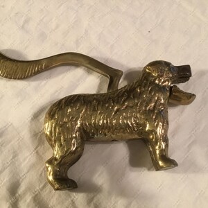 Brass Dog Nutcracker - Etsy