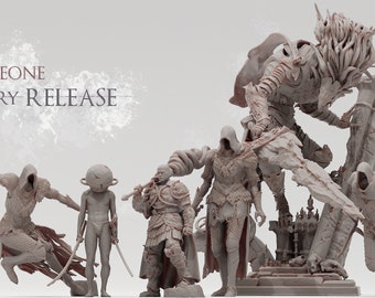 Death Runes | Keepers of the Dark by Realsteone | 3D Printed Wargaming Proxies