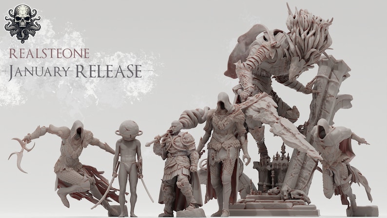 Death Runes | Keepers of the Dark by Realsteone | 3D Printed Wargaming ...