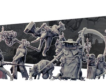 Black Death | In the Trenches by Realsteone | 3D Printed Wargaming Proxies