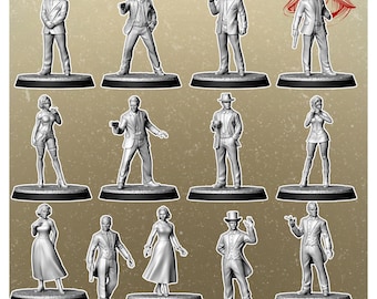 Wasteland Casino | Post Apocalypse Minis by Vermillion | 3D Printed Wargaming Proxies
