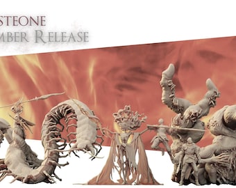 October 2024 | Sacred Warriors by Realsteone | 3D Printed Wargaming Proxies