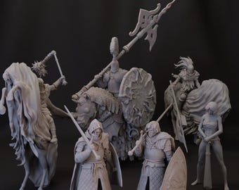 Roundtable Misfits / La aventura comienza por Realsteone / Proxies de Wargaming impresos en 3D