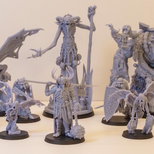 Kerzen der Häresie | Trench Crusade Kompatibel | Evil Heretical Fanatics von Crab Miniatures | 3D gedruckte Wargaming Proxies