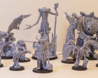 Candles of Heresy | Trench Crusade Compatible | Evil Heretical Fanatics by Crab Miniatures | 3D Printed Wargaming Proxies