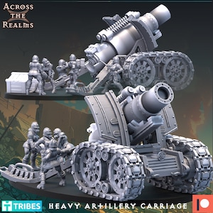 Cult of Death Artillery Cannon | Big ol&#39; Cannon from Across the Realms | 3D Printed Wargaming Proxies