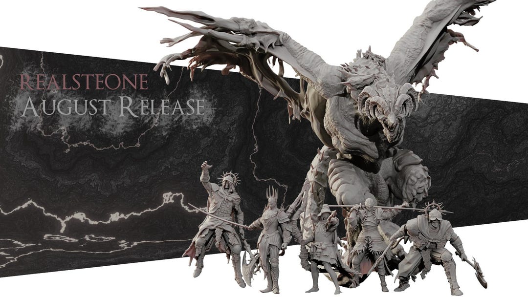 August 2024 Release | Cursed and Forgotten and Lords by Realsteone | 3D ...