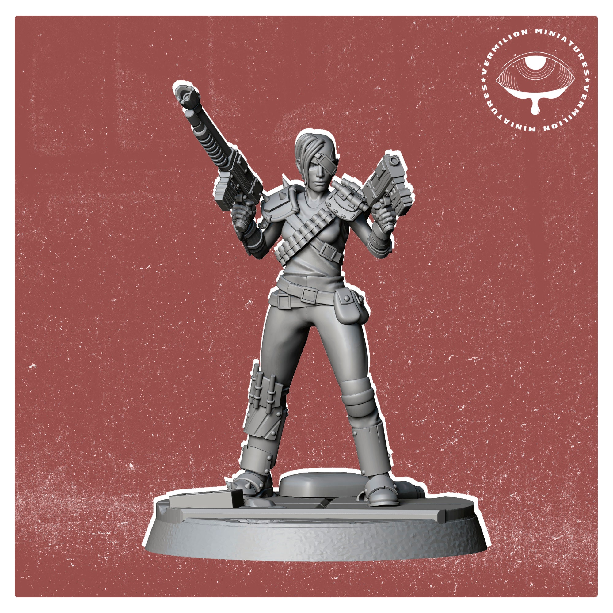 Minis In Rust Rust Reavers | Post Apocalypse Minis by Vermillion | 3D Printed ...