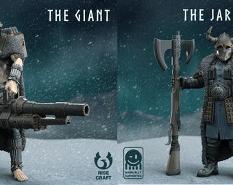 Trenches of Midgard | Viking Forces for Trench Crusade | 3D