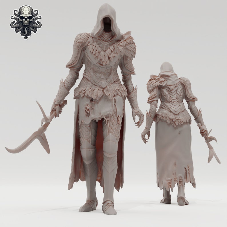 Death Rune Wizard Death Runes | Keepers of the Dark by Realsteone | 3D Printed Wargaming ...