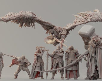 Brotherhood June 2024 | Soulslike Brotherhood by Realsteone | 3D Printed Wargaming Proxies
