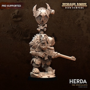 Da Herda | Space Ork Deadeye by Dark Gods | 3D Printed Wargaming Proxies