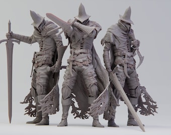 Gray Knights of the Deep | Watchers of the Abyss by Realsteone | 3D Printed Wargaming Proxies