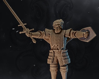 Dad Knight | Tradition by Realsteone | 3D Printed Wargaming Proxies