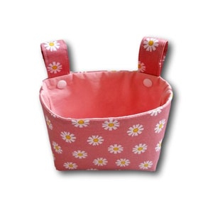 Lenkertasche für Laufrad / Kinderfahrrad / Roller / Lenkertasche Mädchen  / Laufradtasche  / altrosa  / Blümchen / 16x12cm