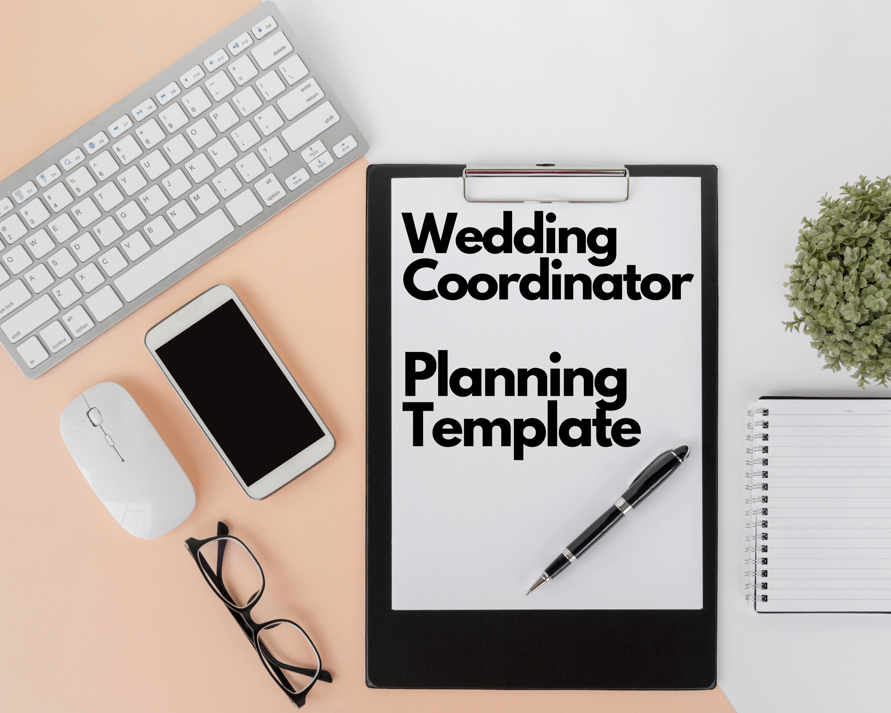Wedding Coordinator Planning Template editable for Free on Canva.com ...