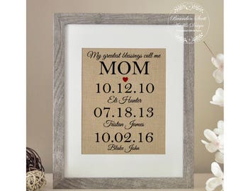 Mom Birthday Gift, Gift for Mom, Mothers Day from Daughter, Mothers Day Gift, Mothers Day from Husband, Mother of the Bride Gift