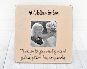 Mother in Law gift, Mother In Law frame, Mother In Law Picture Frame, Mothers Day Gift for Mother In law Parents of Groom