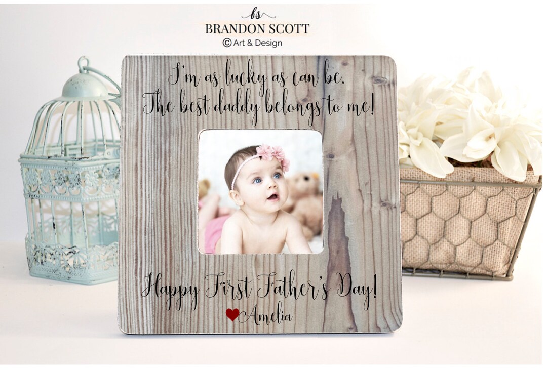 Father's Day Gift for Dad Personalized Picture Frame, Dad Frame, Dad ...