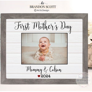 First mother's day gift, first mother's day frame, 1st mother's day, gift for new mom expecting mom, Gift for wife's first mother's day