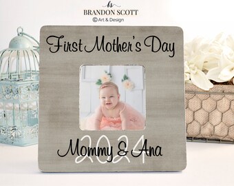 2024 Mother's Day Gift, Mother's Day Frame, First Mother's Day, New Mom Gift, New Mom Picture Frame, 1st Mothers Day Photo Frame