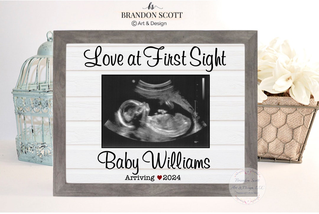 Love at First Sight, Love at First Heartbeat, Sonogram Frame