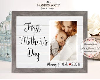 Regalo de marco para el primer día de la madre: primer día de la madre, marco para el primer día de la madre, regalo para el día de la madre, mamá y yo