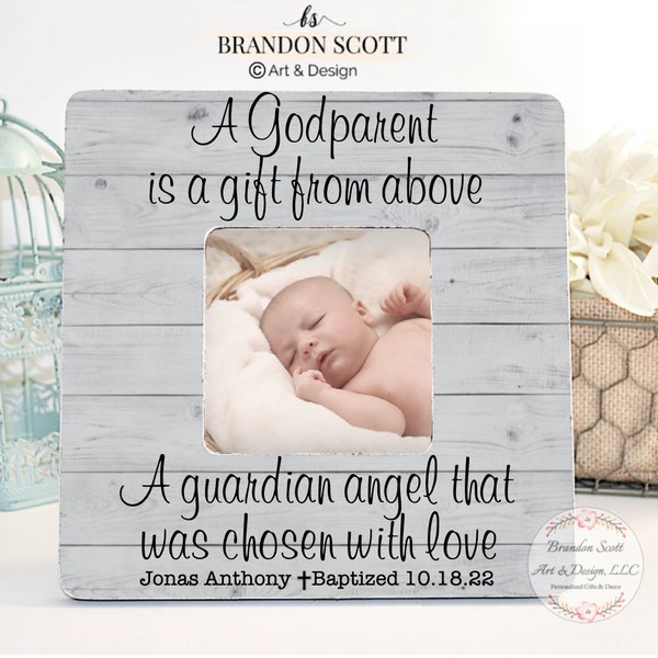 Godmother Gift Godmother Frame Godparents Gift Godparents Frame Baptism Gift Baptism Frame Godfather Gift Godfather frame Christening Gift