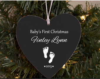 My First Christmas Ornament Baby's First Christmas Ornament Newborn Keepsake Ornament Baby Boy Baby Girl New Baby Gift