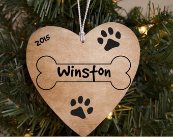 Personalized Pet Christmas Ornament Picture Frame Ornament Dog Christmas Ornament Pet Ornament Gift for Pet Lover Dog Lover
